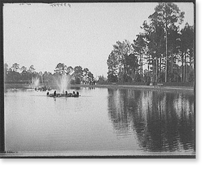 Vintage Landscape - Jacksonville, Florida - City park