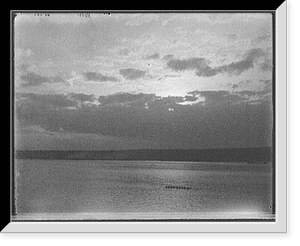 Clouds on the Hudson - 2, Vintage Poster