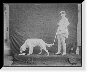 Billy and his mistress in hunting poses - 5, Vintage Wall Art