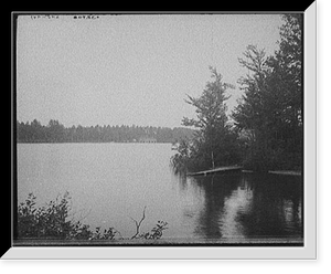 Vintage Building Photo - Adirondacks - Loon Lake and Chase's Hotel