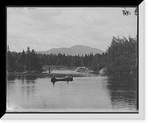 Ampersand Mountain from Cold Brook, Adirondack Mtns., N.Y, Historic Print