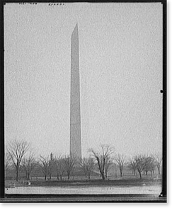 Vintage Building Photo - Washington Monument - Wash