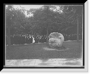 Historic Framed Print, [Commencement day, senior parade, University of Michigan],  17-7/8" x 21-7/8"