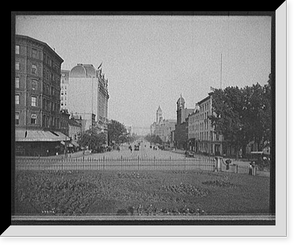 Antique City View - Washington, DC - Pennsylvania Avenue (2)