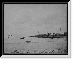 Historic Framed Print, [Annisquam Light, Gloucester, Mass.],  17-7/8" x 21-7/8"