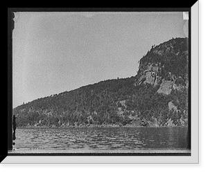 Historic Framed Print, [Rogers' Rock, Lake George, N.Y.],  17-7/8" x 21-7/8"