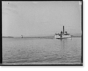 Historic Maritime - Steamboats - Steamer Chateaugay, Lake Champlain, N.Y