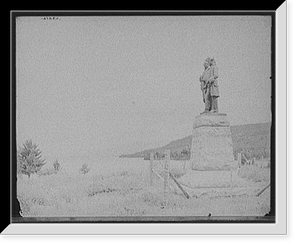 Battle Monument and lake, Lake George, N.Y, Historic Reproduction