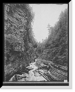 Up from Hyde's Cave, Ausable Chasm, N.Y, Historic Reproduction