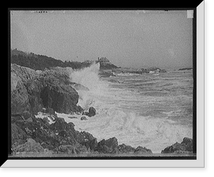 Historic Framed Print, [Surf at Marblehead Neck, Marblehead, Mass.] - 3,  17-7/8" x 21-7/8"