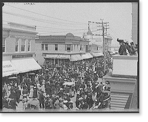 Historic Photo Print - Atlantic City - The Boardwalk parade, N.J