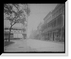 Historic Framed Print, [Dauphin Street, Mobile, Ala.],  17-7/8" x 21-7/8"