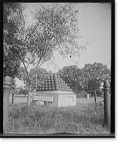 Historic Architecture - Cannonball monument, Put-In-Bay, Ohio