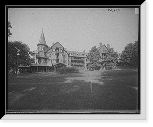 Historic Framed Print, [Sagamore Hotel, Green Island, Lake George, N.Y.],  17-7/8" x 21-7/8"