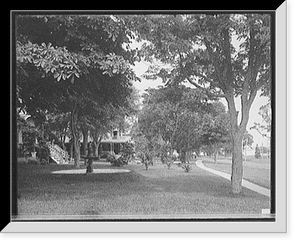 Cottages along water front, Prospect Point, Shelter Island, N.Y, Historic Reproduction