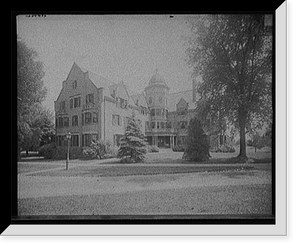 Historic Framed Print, [Safford Hall, Mount Holyoke College, South Hadley, Mass.],  17-7/8" x 21-7/8"