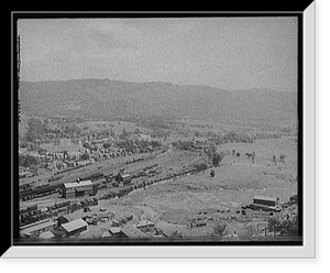 City and Hoosac Range from Whitt's Ledge, North Adams,Mass. - 3, Historic Reproduction