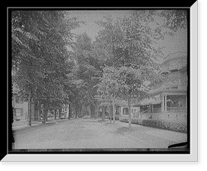 Church Street looking west, North Adams, Mass, Antique Print