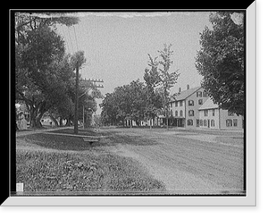 Historic Framed Print, [Bethlehem Street, Bethlehem, N.H.],  17-7/8" x 21-7/8"