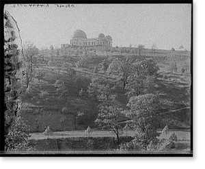 Antique Scenic Print - Pittsburgh, Pennsylvania - Allegheny Observatory