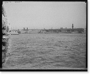 Antique City View - New York City - Twenty-Third Street ferry