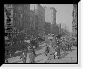 Fifth Avenue and Forty-second Street, New York, N.Y, Antique Wall Art
