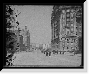 Historic Framed Print, [New York, N.Y., Broadway, north from 70th St.],  17-7/8" x 21-7/8"