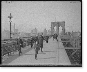Historic Photo Print - New York City - Brooklyn Bridge, New York, N.Y (2)