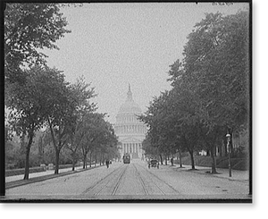 Vintage Building Photo - Washington, DC - East Capitol Street