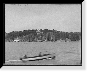 Antique Photo Print - Adirondacks - The Algonquin from Oswego Point, N.Y