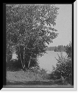 A Glimpse of Raquette Lake, Adirondacks, N.Y. - 2, Antique Wall Art