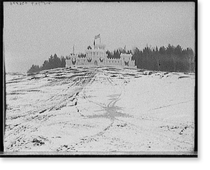 Vintage Landscape - Circus & Carnival - Midwinter carnival, 1909