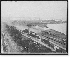 Antique Maritime - Cleveland - Ohio, harbor - Vintage Home Decor Print