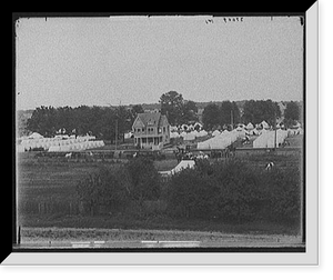 Historic Framed Print, Detroit, Mich., Camp Pingree,  17-7/8" x 21-7/8"