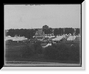 Historic Framed Print, Detroit, Mich., Camp Pingree - 6,  17-7/8" x 21-7/8"