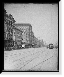 Canal Street, New Orleans, La. - 2, Vintage Print