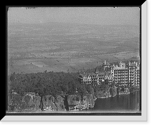 Antique Scenic Print - Rondout Valley from Sky Top, Mohonk Lake, N.Y
