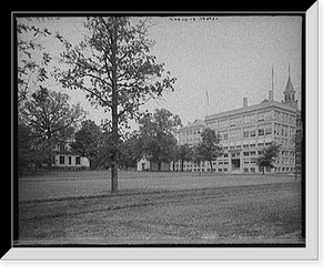 Historic Framed Print, [Natural Food Company Conservatory building, Niagara Falls, N.Y.] - 2,  17-7/8" x 21-7/8"