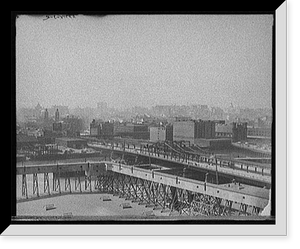 Boston, Mass. from Charlestown, Boston, Mass, Vintage Wall Art