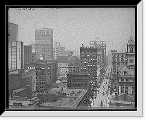 Historic Framed Print, [The Heart of Pittsburgh, Pa.] - 3,  17-7/8" x 21-7/8"