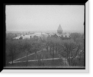 Campus, University of Michigan, Ann Arbor, Mich. - 11, Antique Print