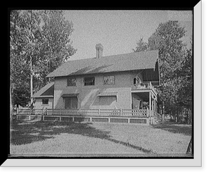 Historic Framed Print, [Tamarack cottage, the Antlers, Raquette Lake, Adirondack Mtns., N.Y.],  17-7/8" x 21-7/8"