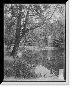 Historic Framed Print, [Lake Yaddo, Saratoga Springs, N.Y.] - 2,  17-7/8" x 21-7/8"