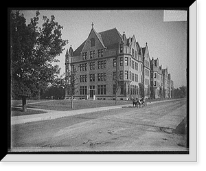 Cobb Lecture Hall, University of Chicago, Chicago, Ill, Antique Print