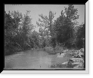 Chickamauga Creek at Reed's bridge, Chickamauga, Ga, Antique Poster