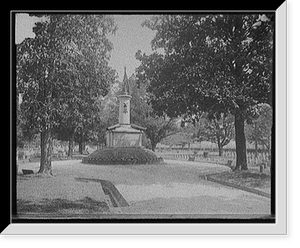 Chalmette National cemetery (Grand Army of the Republic Memorial), New Orleans, La, Antique Print