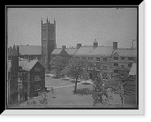 Historic Framed Print, General Theological Seminary, [Chelsea, New York, N.Y.],  17-7/8" x 21-7/8"