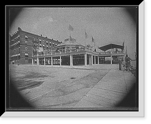 Historic Framed Print, [Wayne Hotel and pavilion, Detroit, Mich.] - 3,  17-7/8" x 21-7/8"