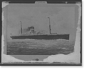 Antique Maritime - Steamboats - Steamer Rotterdam
