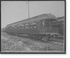 Antique Railway Print - Railroads & Depots - Pere Marquette Railroad